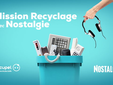Recupel et Nostalgie lancent la 4ème édition de La Grande Collecte des électros