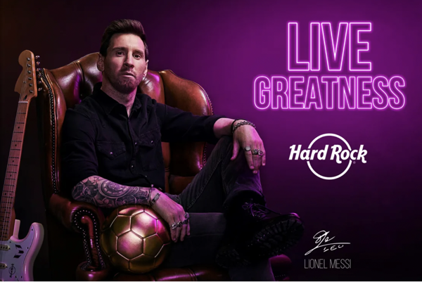 Hard Rock international entame l’année de célébration de son 50e anniversaire en annonçant un partenariat avec Lionel Messi