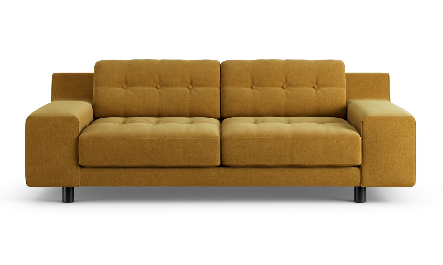 Habitat Hendricks 3 Seater Chenille Sofa - Gold, £1400