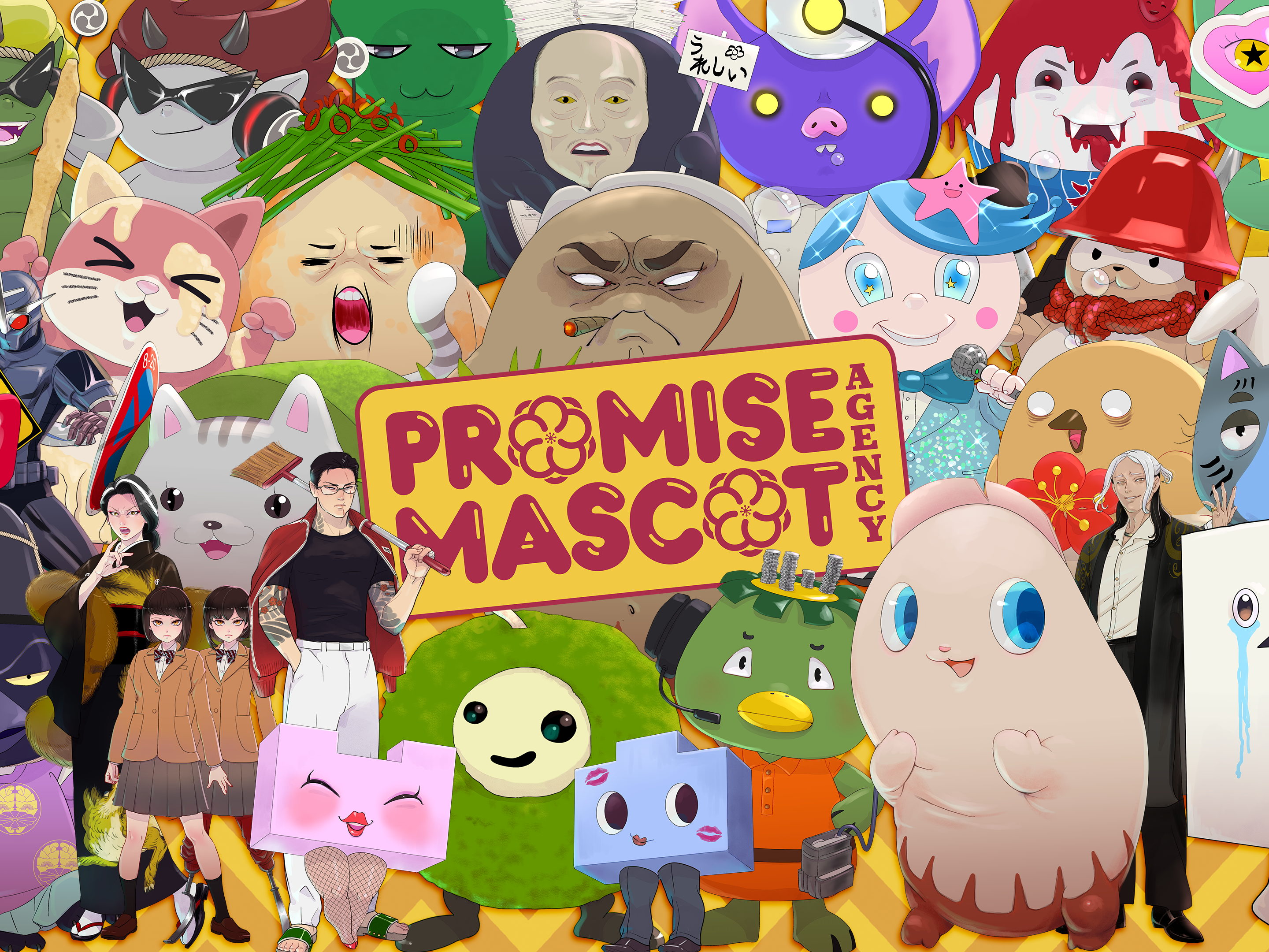 Wonderful world of Promise Mascot Agency arrives April 2025 on PC & Consoles