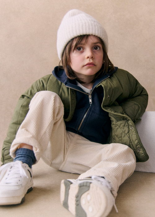 Petit Sézane - Bonnet Paulin ecru - 35€ Petit Sézane - Bonnet Paulin ecru - 35€