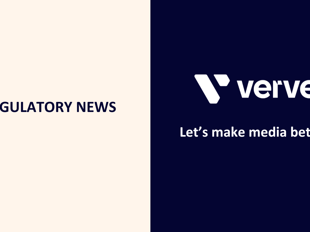Verve Achieves Organic Revenue Growth of 26% and EBITDA Growth of 37% in Q2 2024 – Increasing Guidance 2024 to 400-420 million revenues and 125-135 million adj. EBITDA