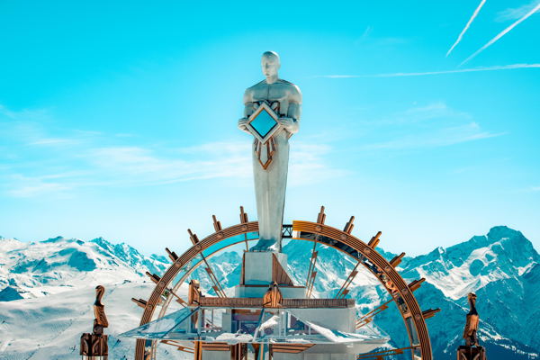 TOMORROWLAND トゥモローランド　ウィンターボーダー スクエアジレ