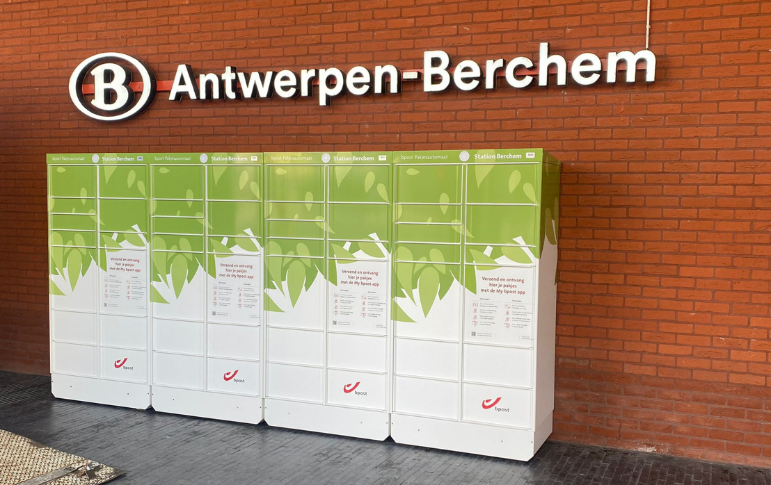 bpost installs parcel lockers at an additional 70 stations