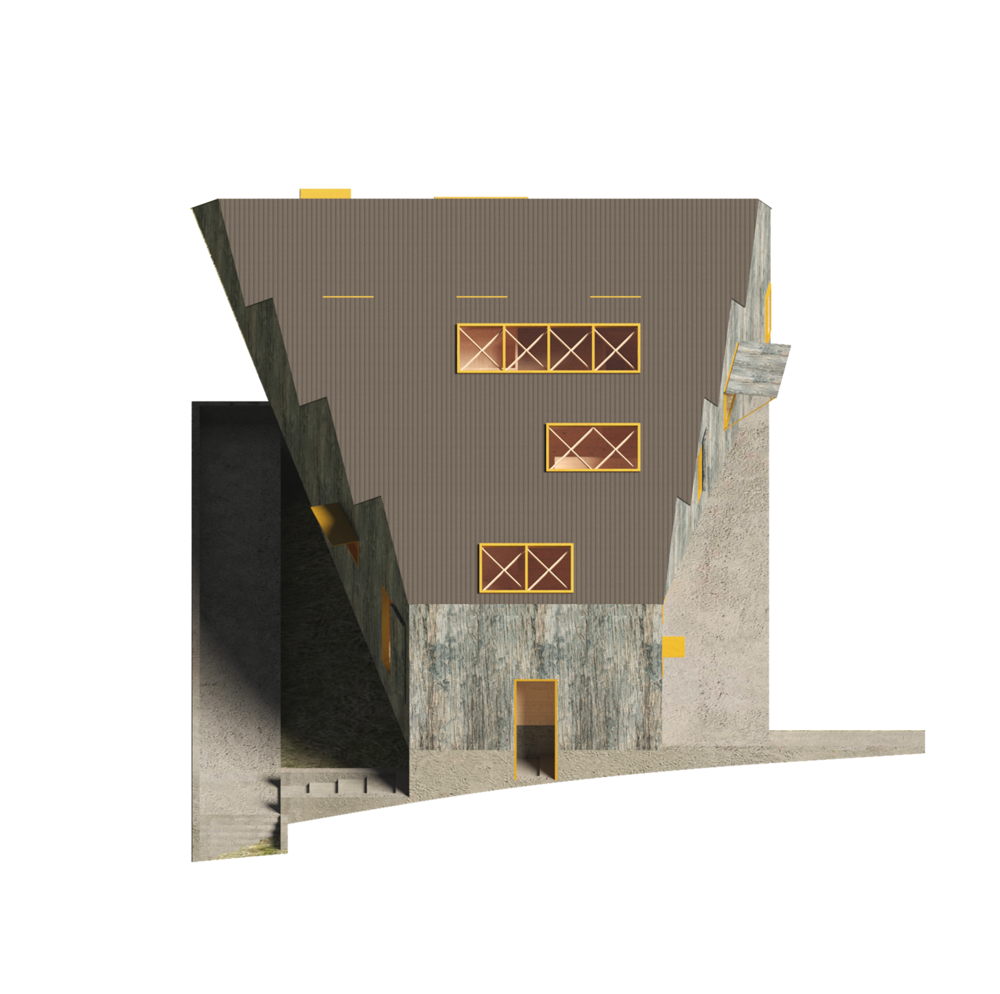"4 Pitch, 1 Roof", Architectural Model by Kyat Chin "4 Pitch, 1 Roof", Architectural Model by Kyat Chin