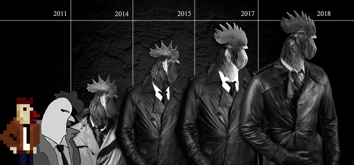 The evolution of Chicken Police