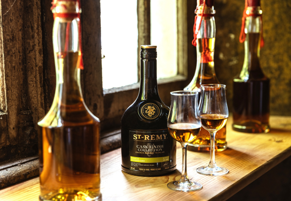St-Rémy presenta una nueva edición de su lujoso brandy Cask Finish Collection 