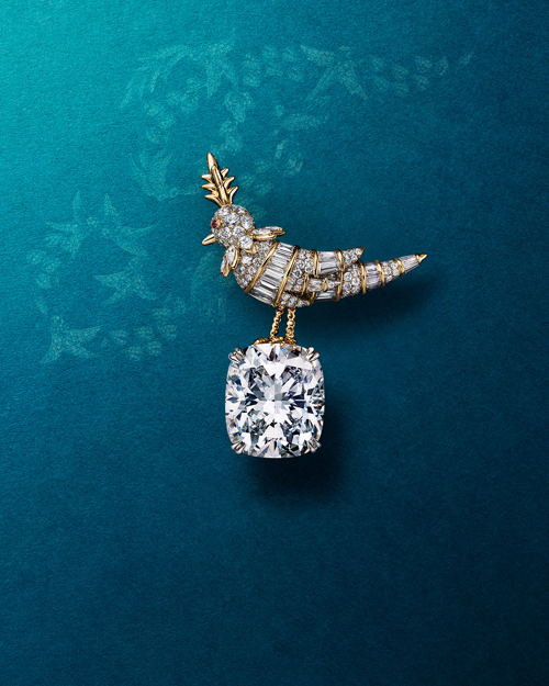 Tiffany&Co - High Jewelry -Bird on a rock brooch