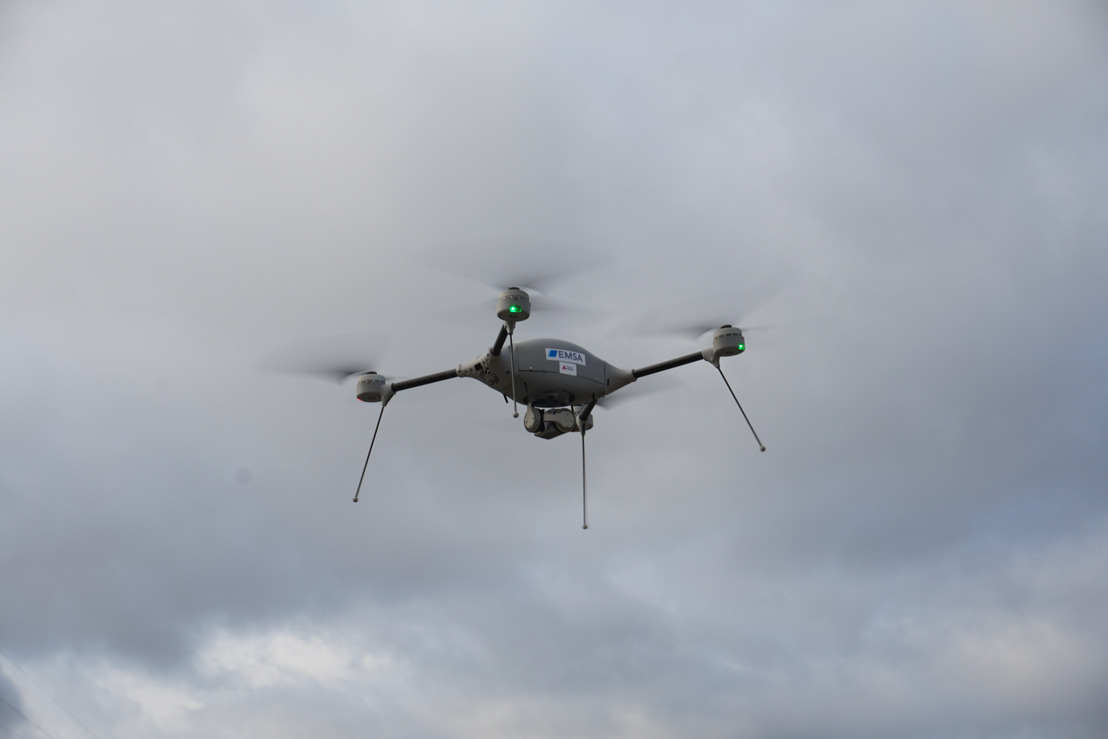 Drones to help with port area controls