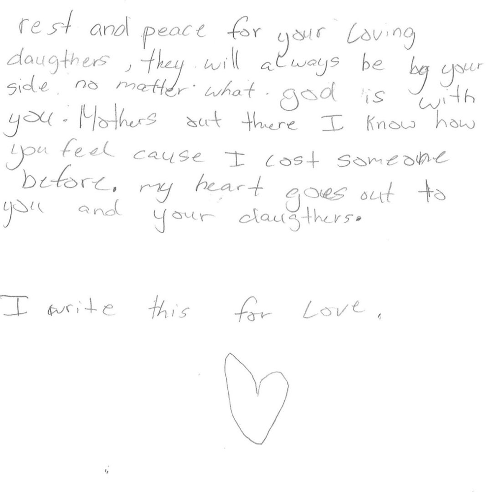 Card from Student in Anguilla 