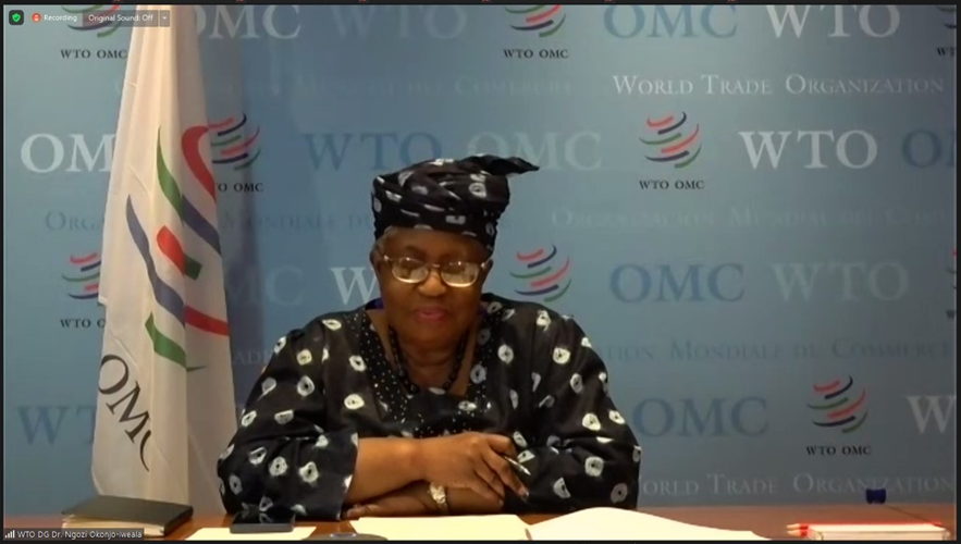 Director General of the World Trade Organisation, Dr. Ngozi Okonjo-Iweala
