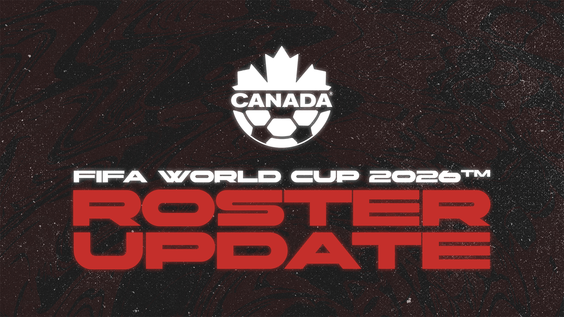 CANMNT FIFA World Cup 2026™ Roster Update