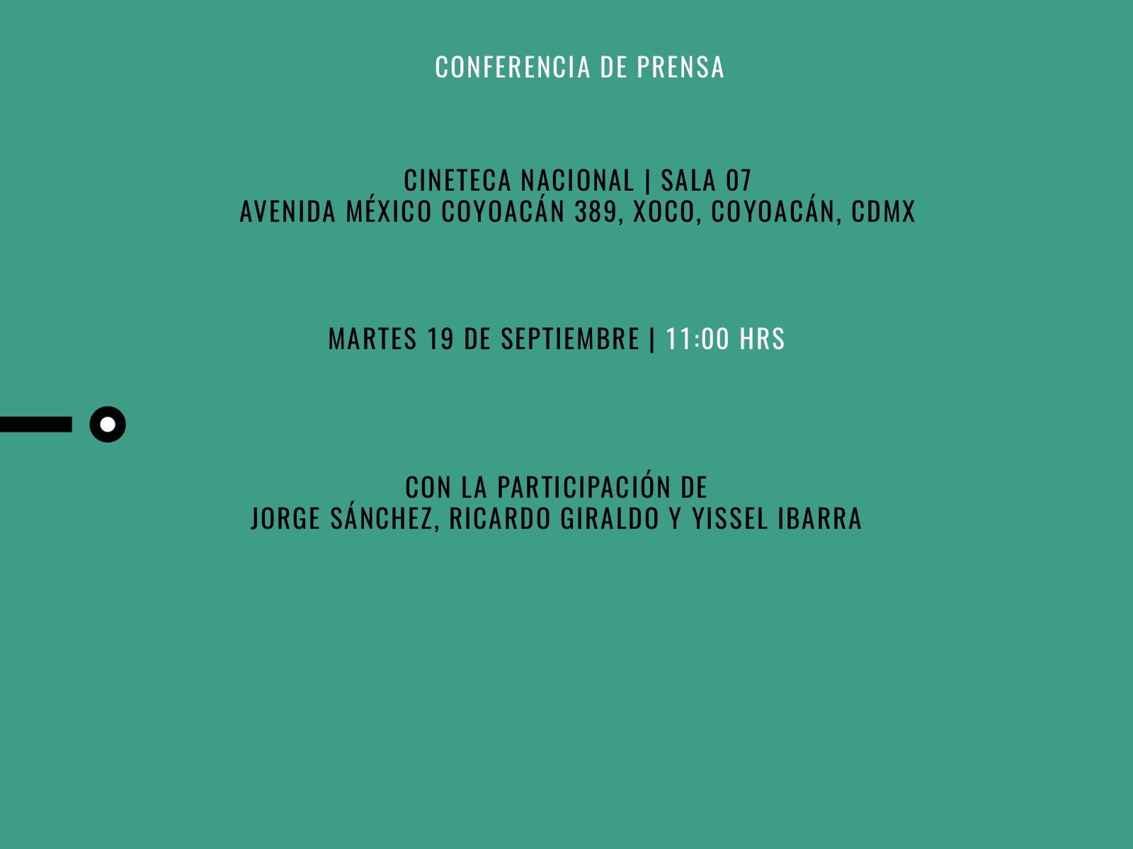 Conferencia de prensa | Mercado Industria Cine y Audiovisual (MICA)