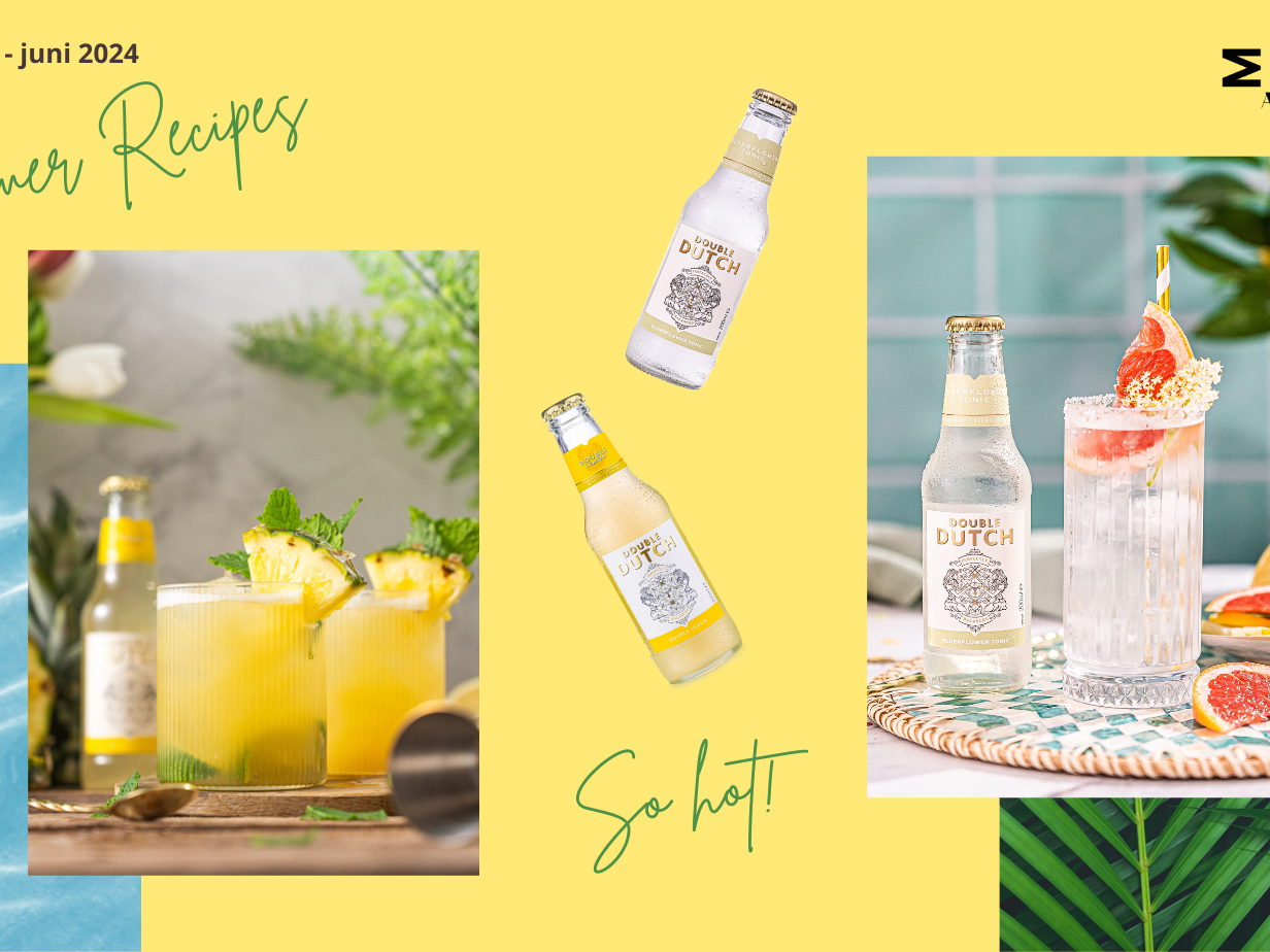 Sizzle into summer: Koel af met de verfrissende recepten van Double Dutch