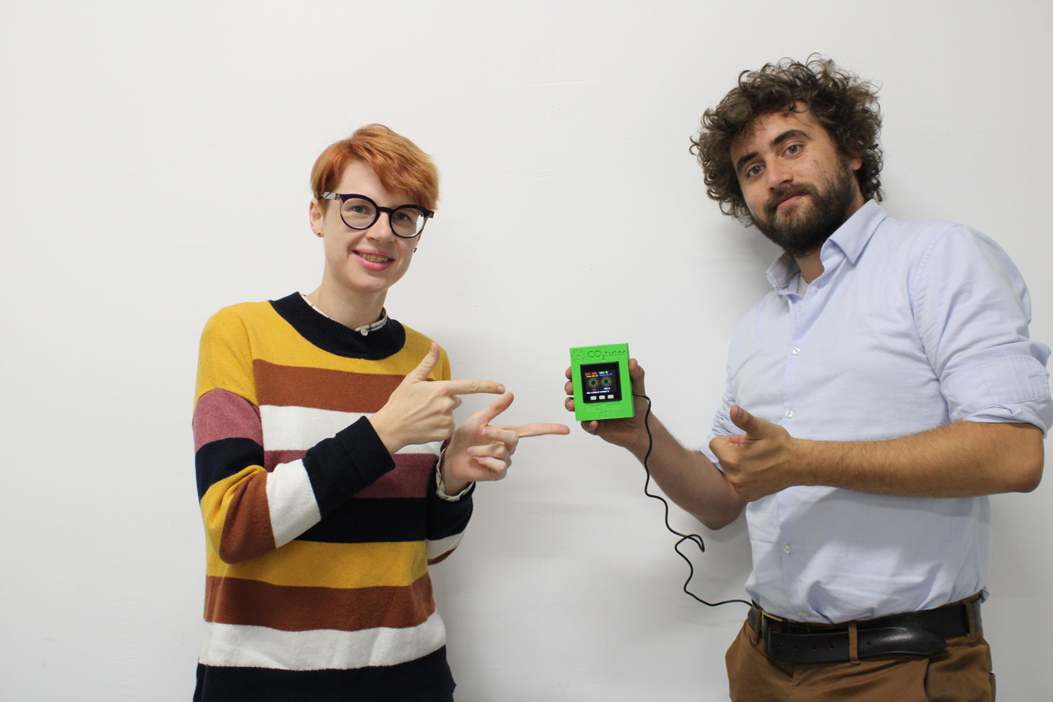 Daria Shcherbak & Jamie Goegebeur, oprichters CO2Tutor