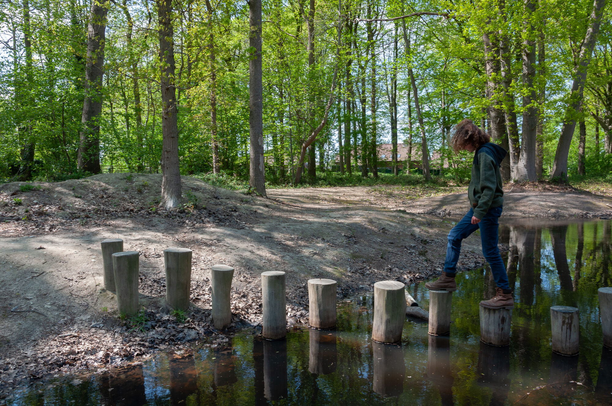 Speelinrichting © Vlaamse Landmaatschappij, Herlinde Jacobs Speelinrichting © Vlaamse Landmaatschappij, Herlinde Jacobs
