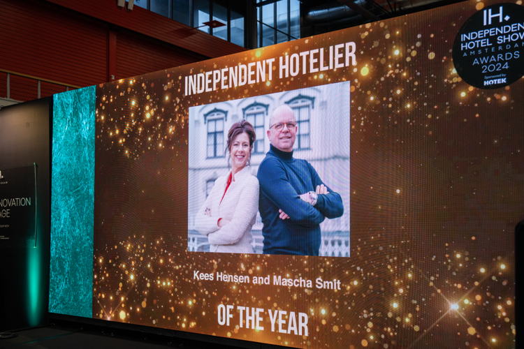 Independent Hoteliers of the Year Mascha Smit & Kees Hensen