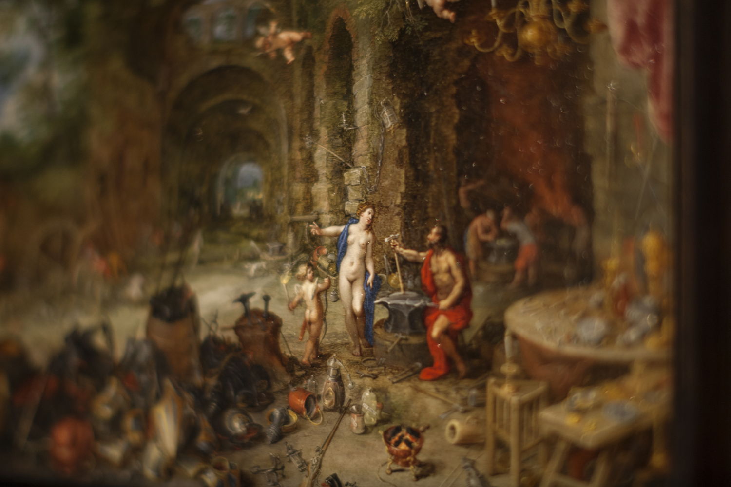 Jan Breughel I, Allegorie van het vuur Langdurig bruikleen, particuliere verzameling Frankrijk, foto Ans Brys