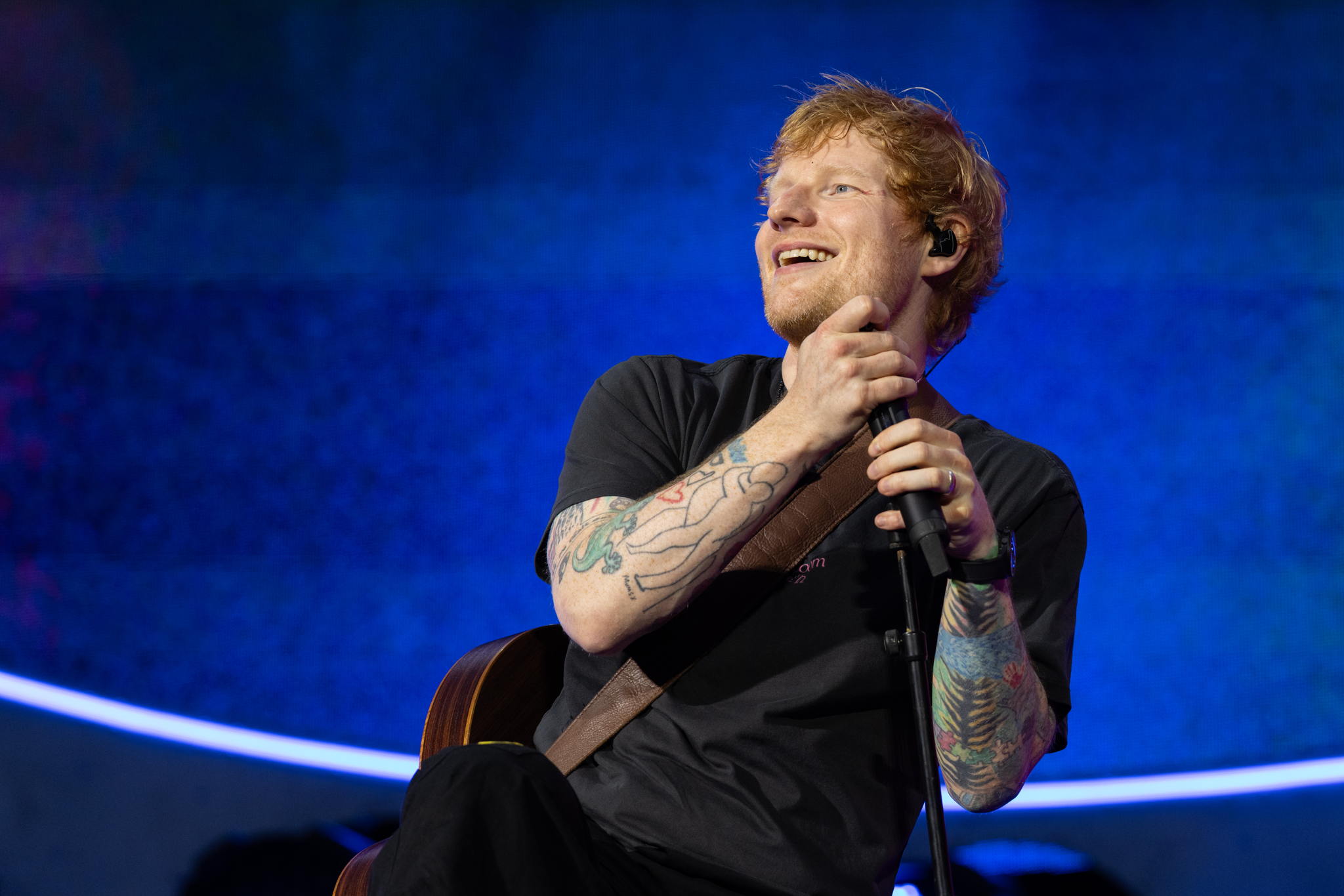 Ed Sheeran’s ‘The Loop’ tour launched in Auckland on 16 January 2026, before rolling on to Australia for a major stadium run
(Photo credit: Mark Surridge)