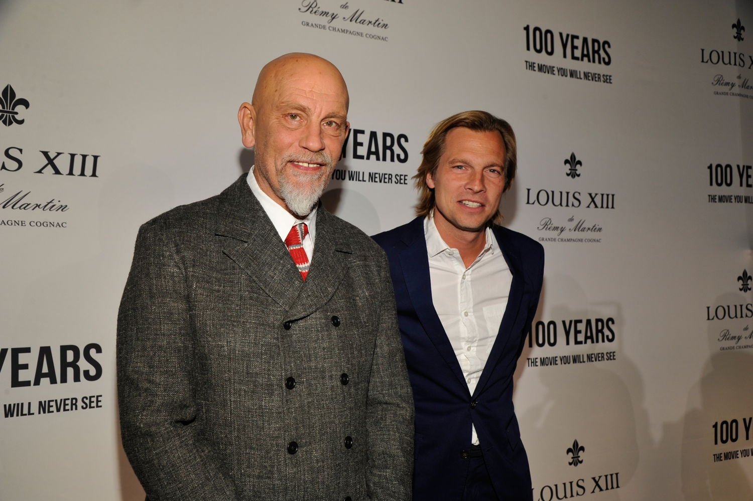 John Malkovich and LOUIS XIII CEO Ludovic Du Plessis
