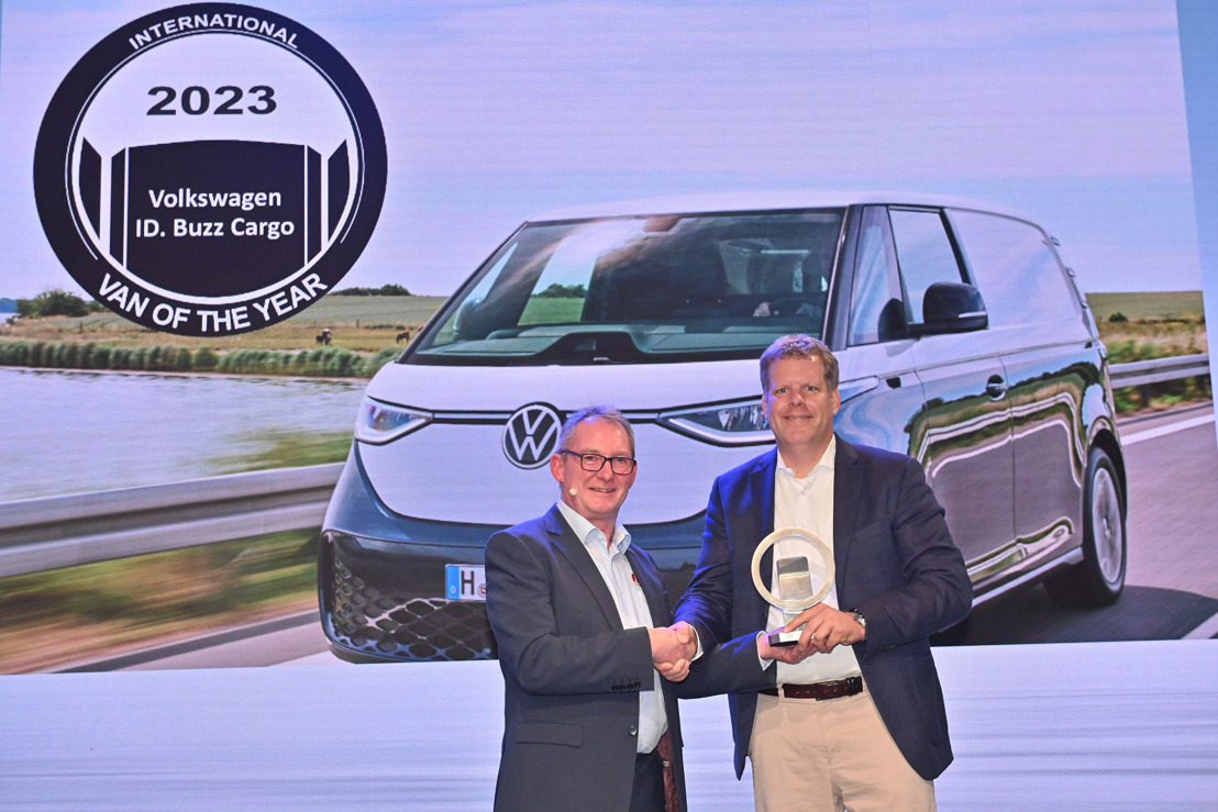 Volkswagen ID. Buzz Cargo awarded as the "International Van of the Year 2023"