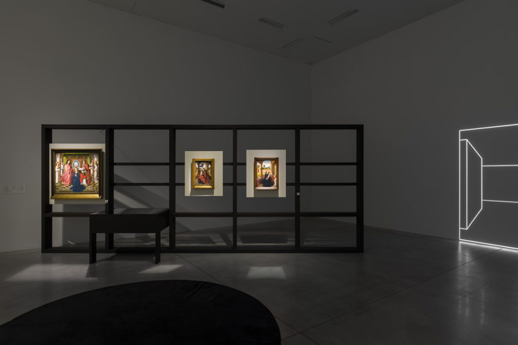 Zaalzicht expo DIERIC BOUTS. Beeldenmaker, 2023, M Leuven, foto: (c) Useful Art Services Zaalzicht expo DIERIC BOUTS. Beeldenmaker, 2023, M Leuven, foto: (c) Useful Art Services