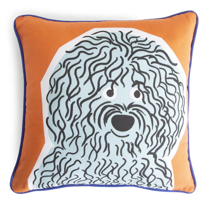 Habitat Optimist Ned The Dog Cushion, £10