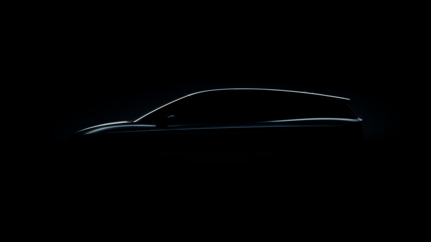ŠKODA offers a foretaste of the new ENYAQ iV by releasing an image of a silhouette hinting at the SUV's proportions. The premiere of the first production model based on the MEB will take place on 1 September before an audience of guests in Prague.