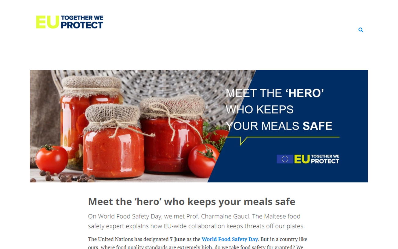 Meet the ‘hero’ who keeps your meals safe