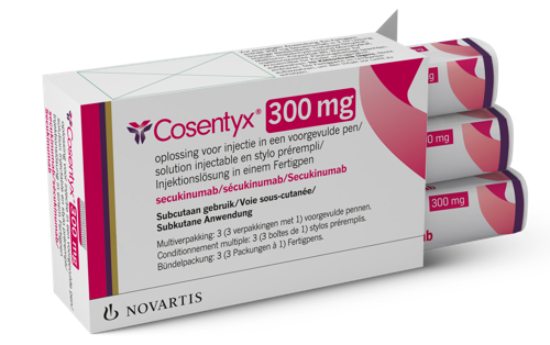 Terugbetaling Cosentyx® biedt HS-patiënten perspectief op betere levenskwaliteit