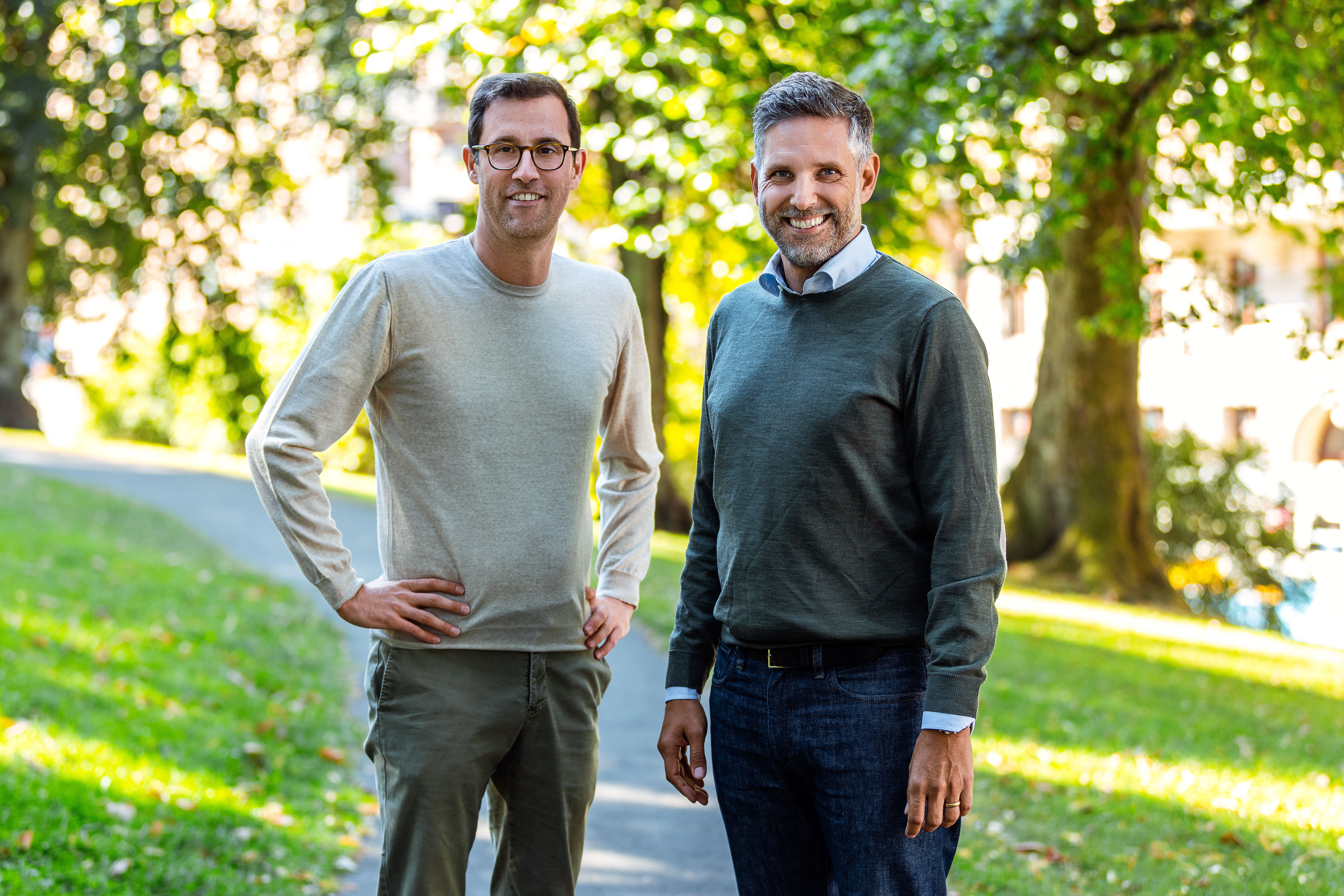 Pieter Janssens, CEO iO & Henrik Segergren, CEO Stendahls
