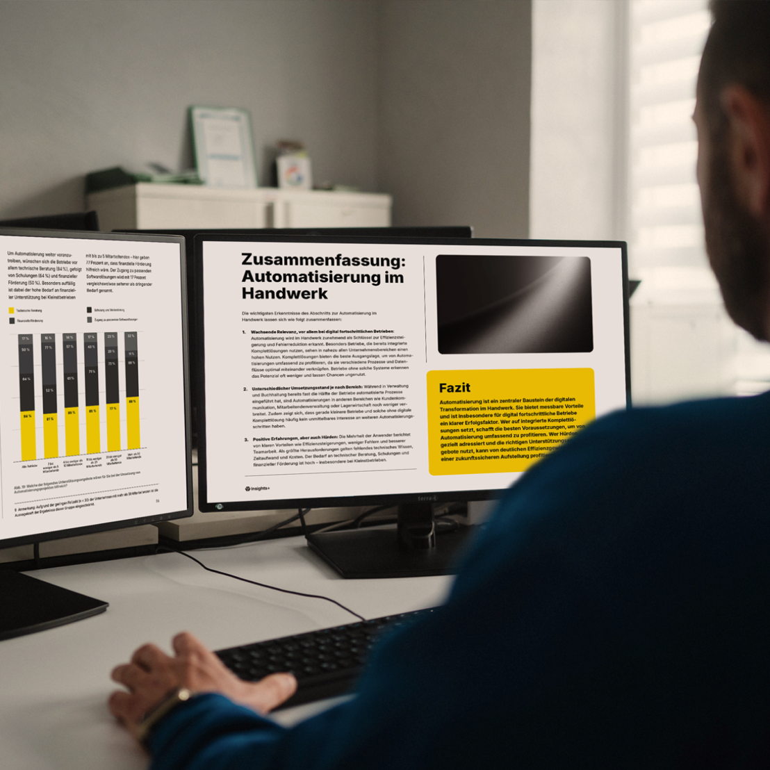 HERO Studie Automatisierung im Handwerk