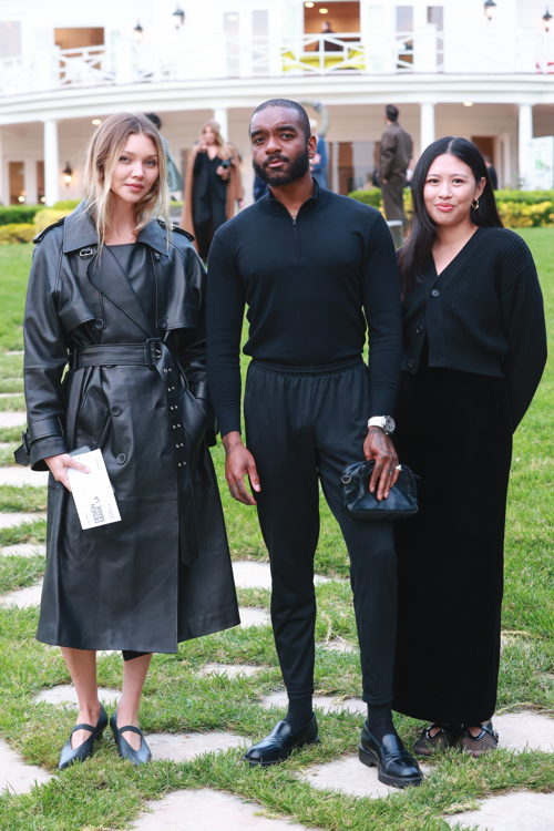 Jessie Andrews (designer), Samuel Ross (designer) and Yi Ng at DESIGN MIAMI.LA 2024 © BFA for Design Miami. 