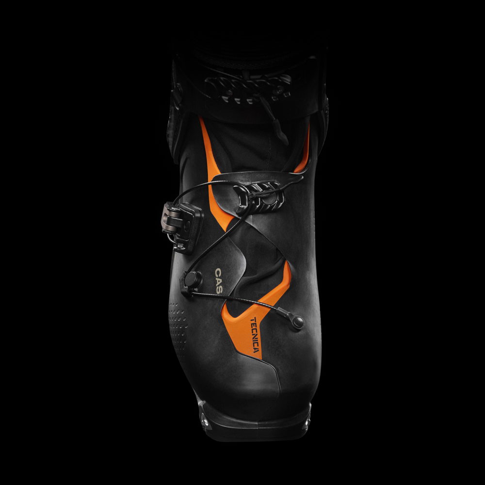 Tecnica Zero G Peak Carbon - Wrapping shell construction