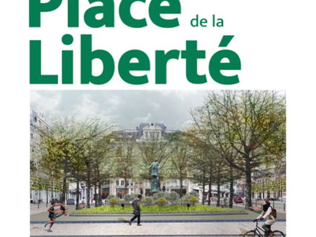 Commémoration citoyenne en hommage aux 397 arbres à haute tige disparus de la Cité administrative