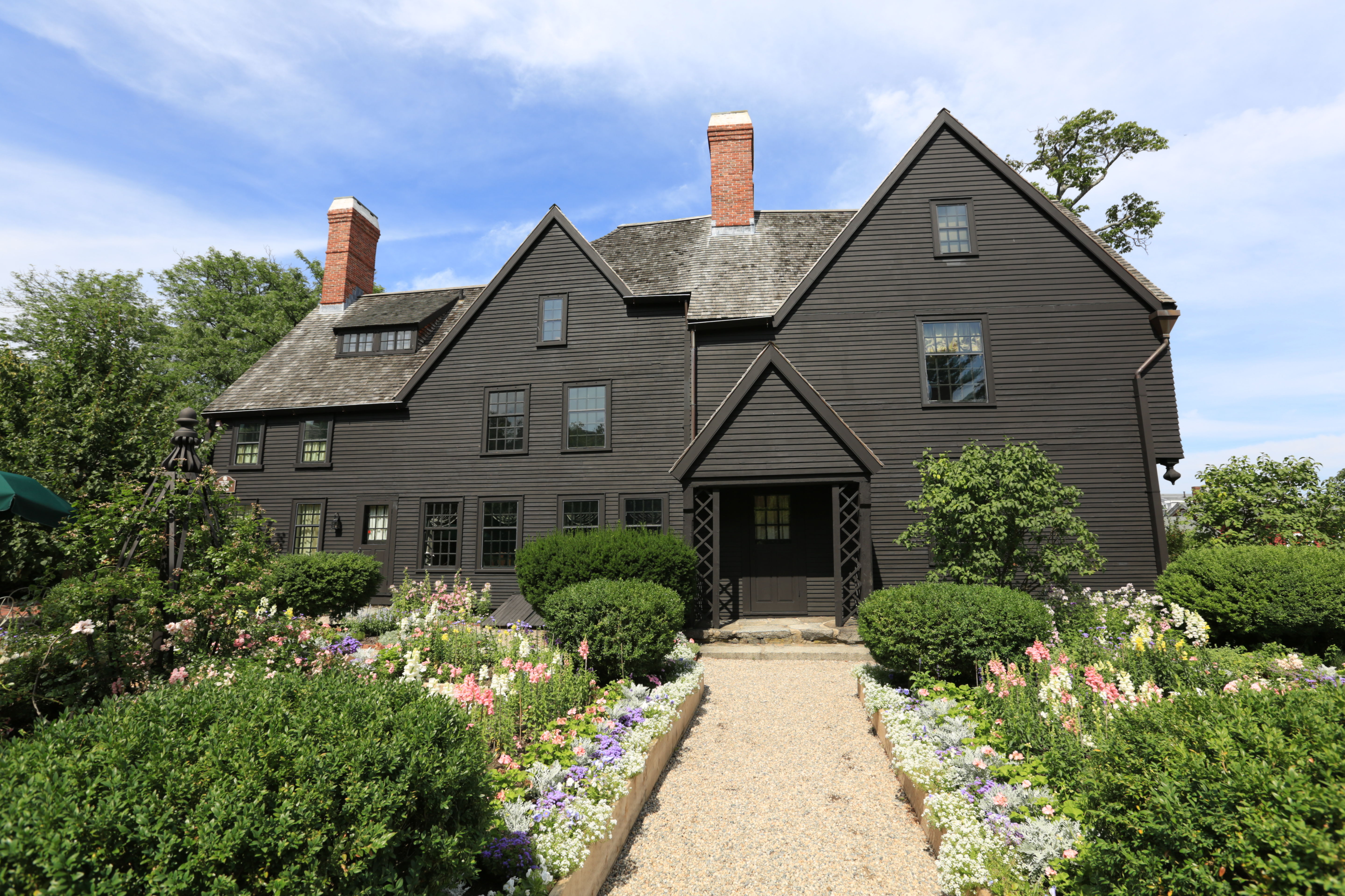 La Casa de la Bruja en Salem, Massachusetts.