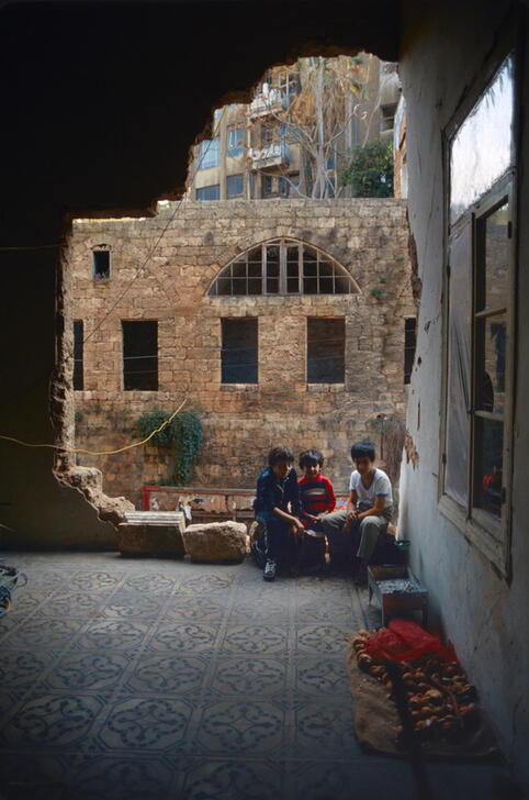 AKG8325530  Lebanon War 1982 © Philippe Ledru / akg-images