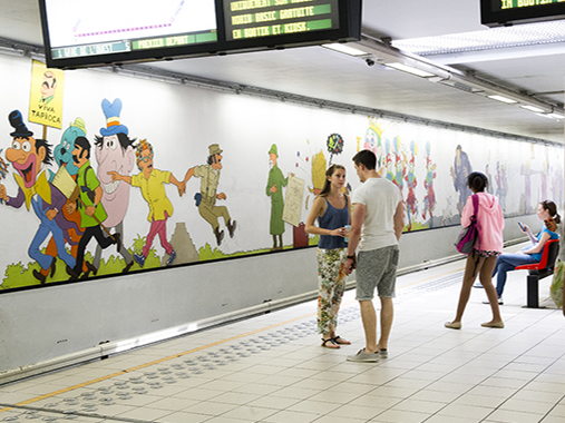 Opfrisbeurt metrostation Stokkel van start