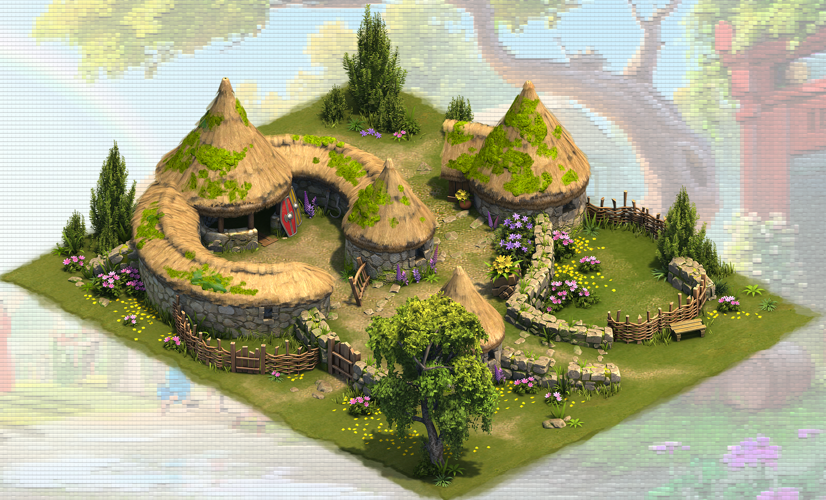 Forge of Empires St. Patrick's Day Celtic Farmstead
