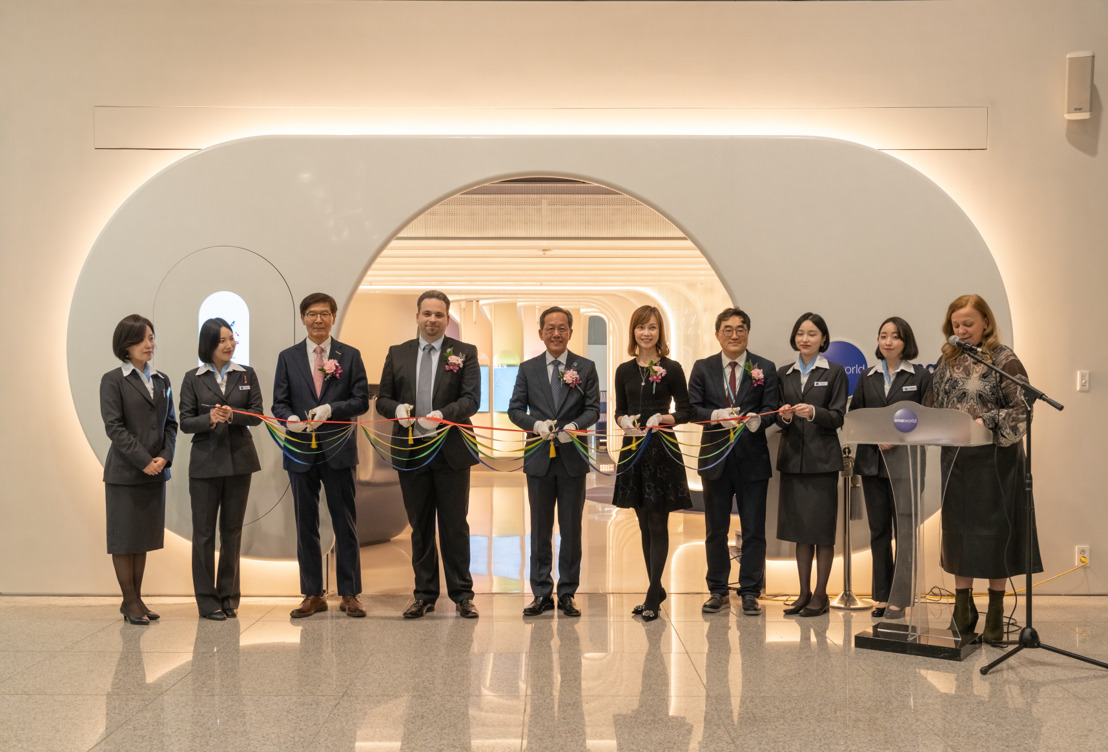 「寰宇一家」首家貴賓室於韓國首爾盛大開幕