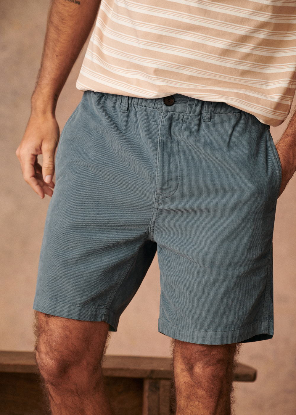 Octobre Editions - Short Garry Bleu