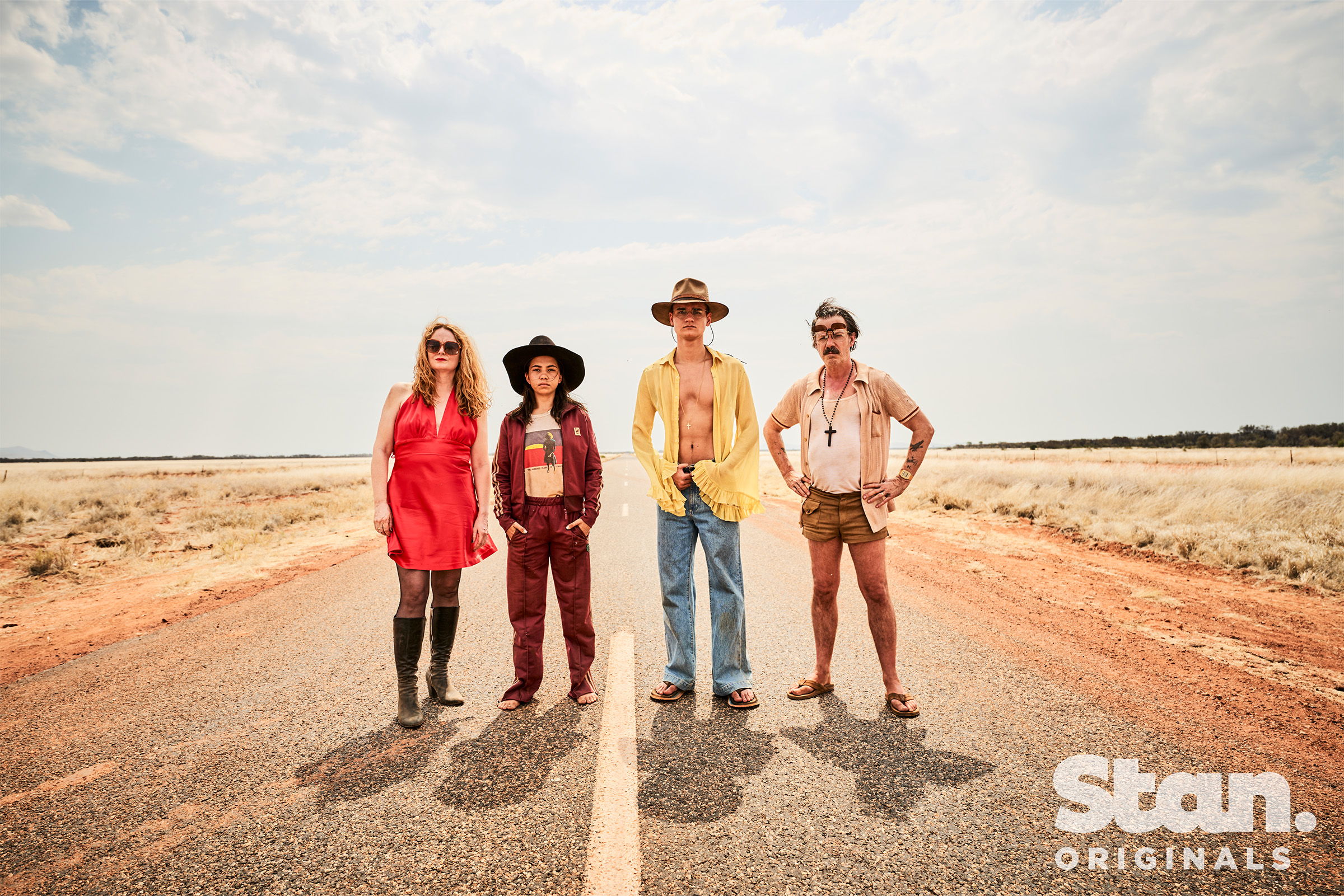 L to R: Miranda Otto, Sherry-Lee Watson, Will McDonald, Noah Taylor