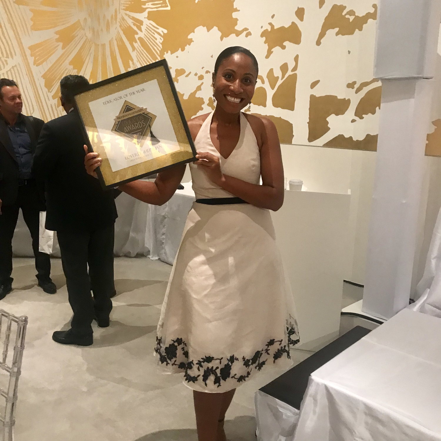 Sheridan wins Palm Beach Illustrated Educator Of The Year Award