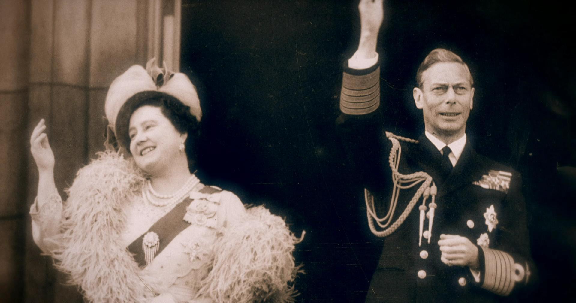 George VI en Elizabeth (c) CNN George VI en Elizabeth (c) CNN