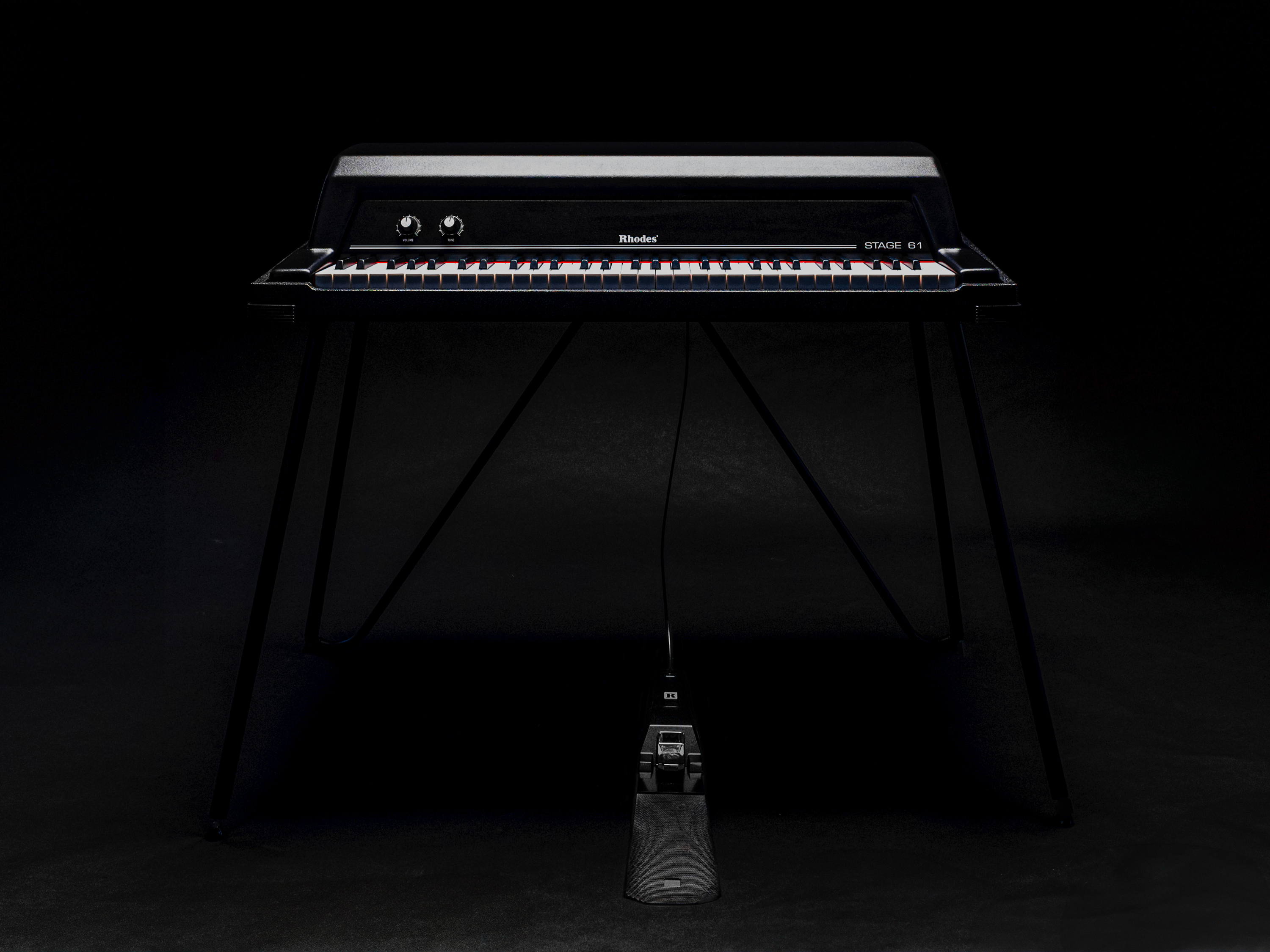 Rhodes Introduces the Stage 61: A Compact Passive Tine Piano for Stage and Studio
