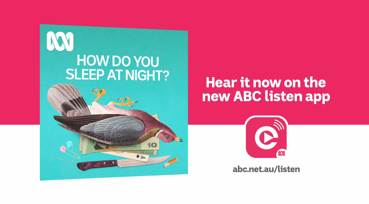 Hear it on the ABC listen app