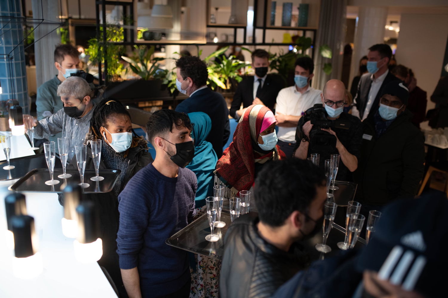 Sfeerbeeld kennismakingsdag horeca-opleiding 'Hospitality Heroes'. Copyright: Amadeao Truzzu.