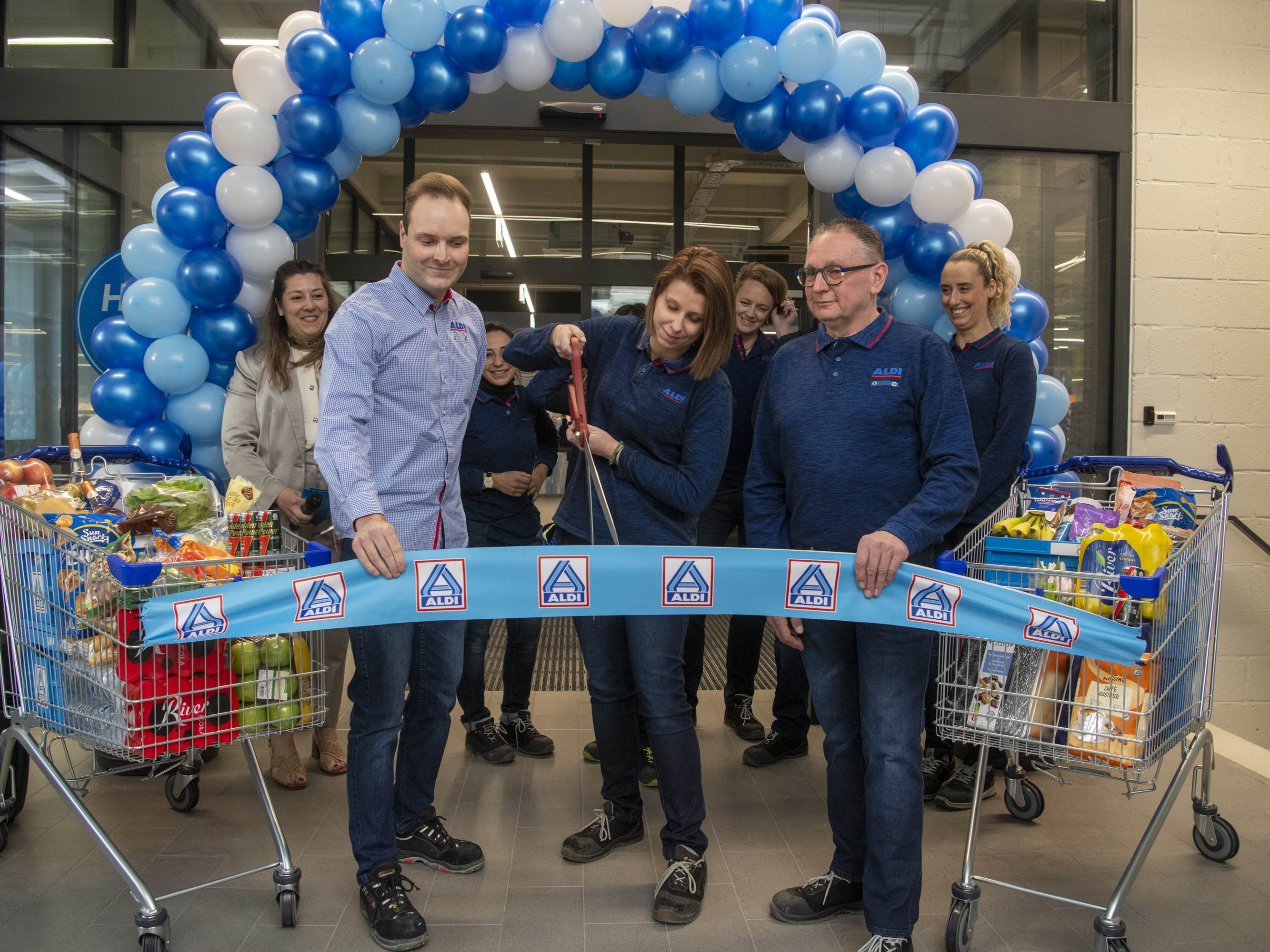 ALDI Berchem opent deuren in voormalige telefoonfabriek