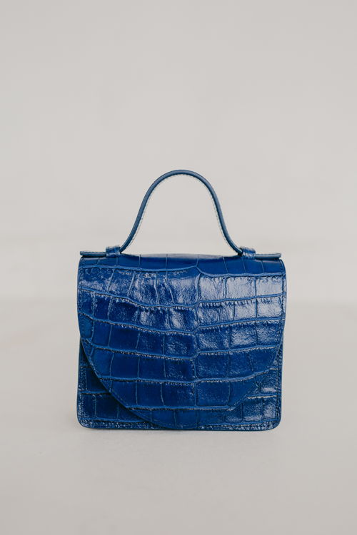 Micro Briefcase Marine Croco €350