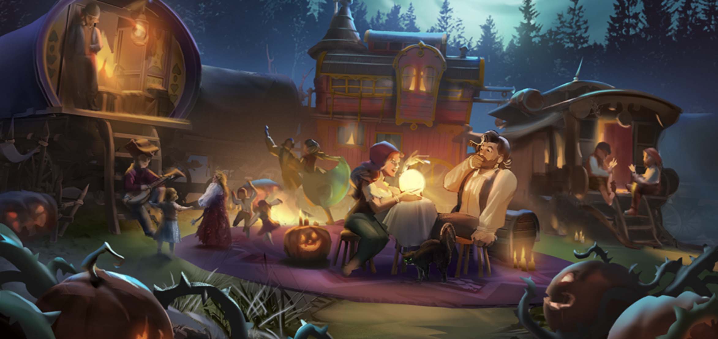 Ya está aquí la feria abandonada en el evento de Halloween de Forge of Empires